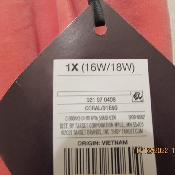 AVA & VIV WOMEN'S JOGGER PANTS SWEATPANTS SIZE 1X 16W/18W PLUS SIZE NEW … - Picture 5 of 6